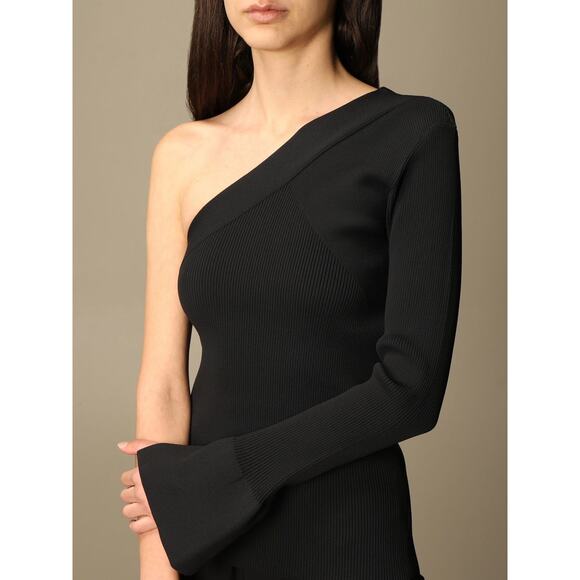 THEORY Stretch ribbed Theory One-Shoulder Sweater Size Petite NWOT - Picture 4 of 14